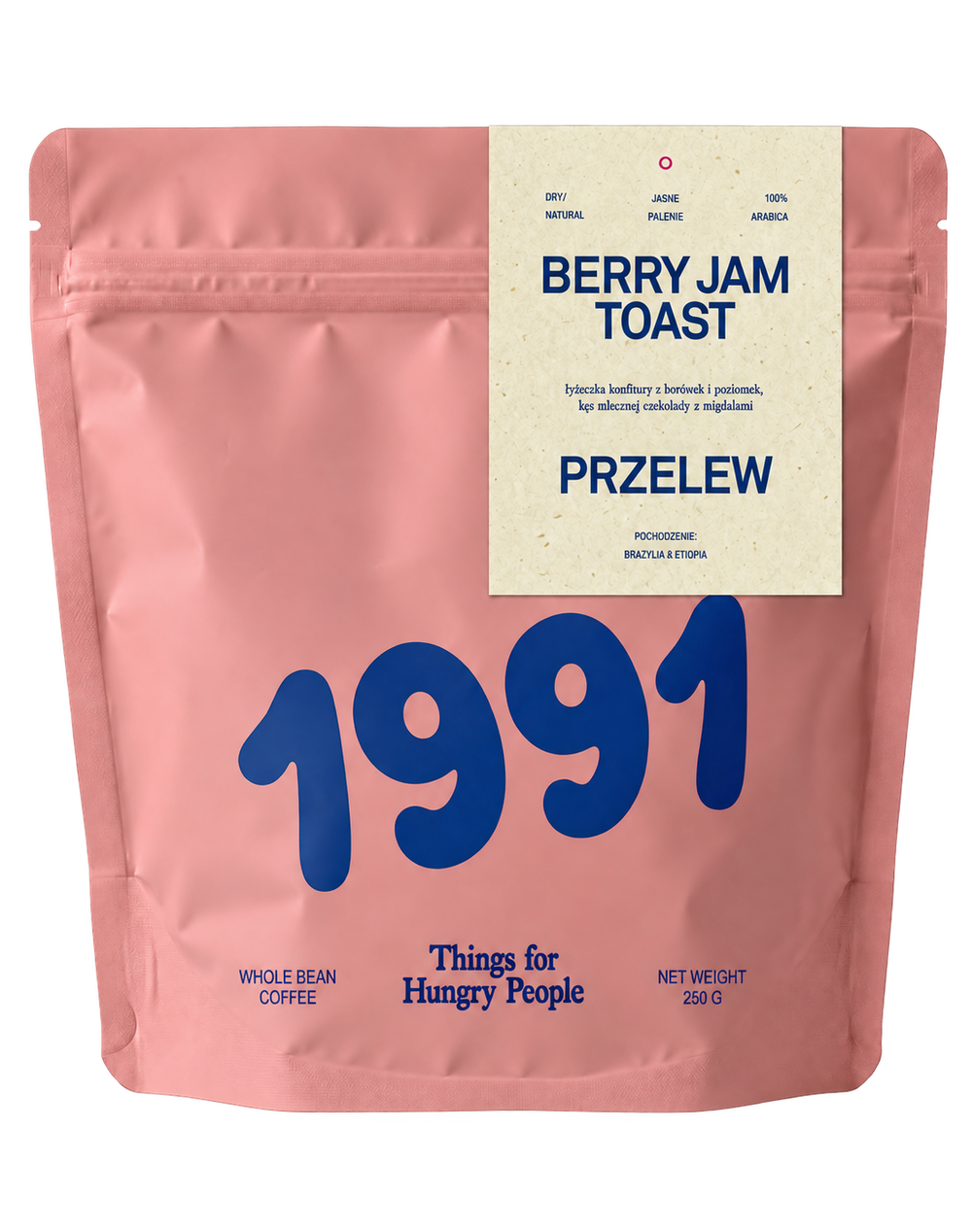 1991 Berry Jam Toast, zdjęcie produktu bez tła