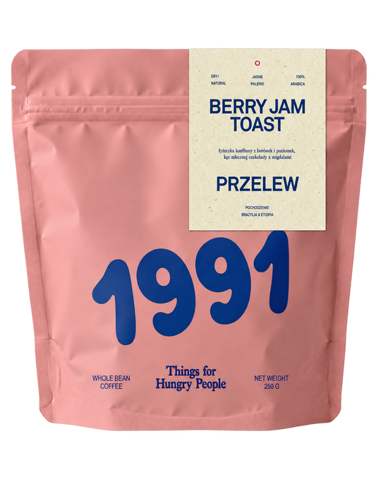 1991 Berry Jam Toast, zdjęcie produktu bez tła